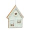 4" Frosted Gingerbread House Christmas Tree Ornament – Iced Holiday Cookie Decoration